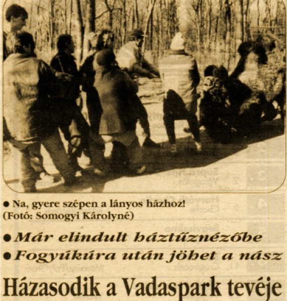 Küzdelmes évek voltak... (Forrás: Délmagyarország, 1993.02.10.)